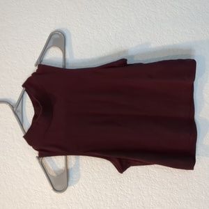 H&M maroon crop top